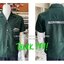รหัส SA1.5 : เสื้อช่างแขนสั้นผ้าคอมทวิวสามกระเป๋าสีเขียวแก่ล้วน