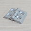 บานพับ Zinc Alloy Hinge for Alu-Profile 2020 ระยะรู 20x14 mm (สีเงิน)