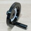 125mm Bakelite-Solid Handwheel with Coupling Bore 12mm