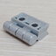 บานพับ Zinc Alloy Hinge for Alu-Profile 2020 ระยะรู 20x14 mm (สีเงิน)
