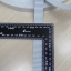 HTD-3M-20mm PU Timing Belt Steel Core สีขาว (สานแถบเส้นเหล็กในสายพาน ราคา/1เมตร)