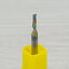 [เกรด 3A] - Single Flute DLC Coating 3.175x2x8 High Efficiency End Mill, Shank 3.175mm