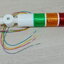 LED 12-24V DC (BEM-X-50-3T-D) Stack Alarm LED Indicator Lamp (Red, Yellow, Green, ไม่มีเสียง ไม่กระพริบ)