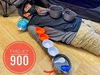 Fire-Maple FMC-K7 Cookware เครื่องครัว อุปกรณ์ทำอาหาร แคมป์ปิ้ง ครบชุด 6 ชิ้น Fire-Maple FMC-K7 Cookware เครื่องครัว อุปกรณ์ทำอาหาร แคมป์ปิ้ง ครบชุด 6 ชิ้น