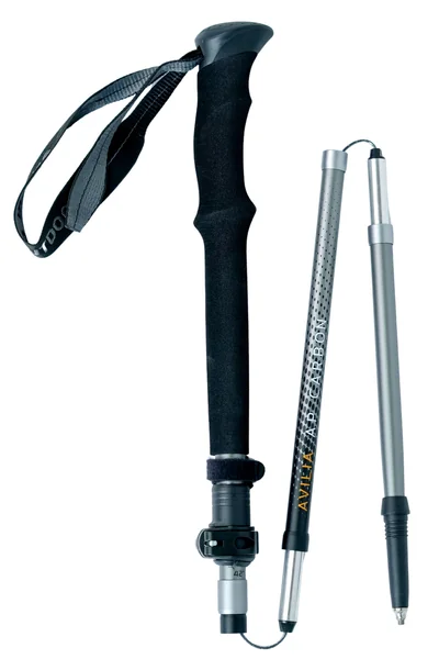 SAFARI ไม้เท้าเดินป่า น้ำหนักเบา พับ 3 ท่อน AVILIA AP Carbon Fiber Foldable 105-125 cm image 3
