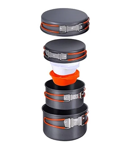 Fire-Maple FMC-K7 Cookware เครื่องครัว อุปกรณ์ทำอาหาร แคมป์ปิ้ง ครบชุด 6 ชิ้น Fire-Maple FMC-K7 Cookware เครื่องครัว อุปกรณ์ทำอาหาร แคมป์ปิ้ง ครบชุด 6 ชิ้น